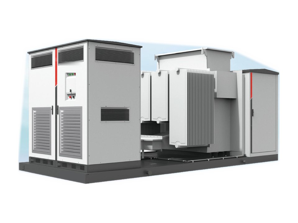 Integrated Inverter and Step-Up Skid